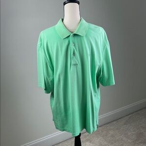 Southern Tide Skipjack Men’s Mint Green Polo Shirt Cotton Stretch Size Large